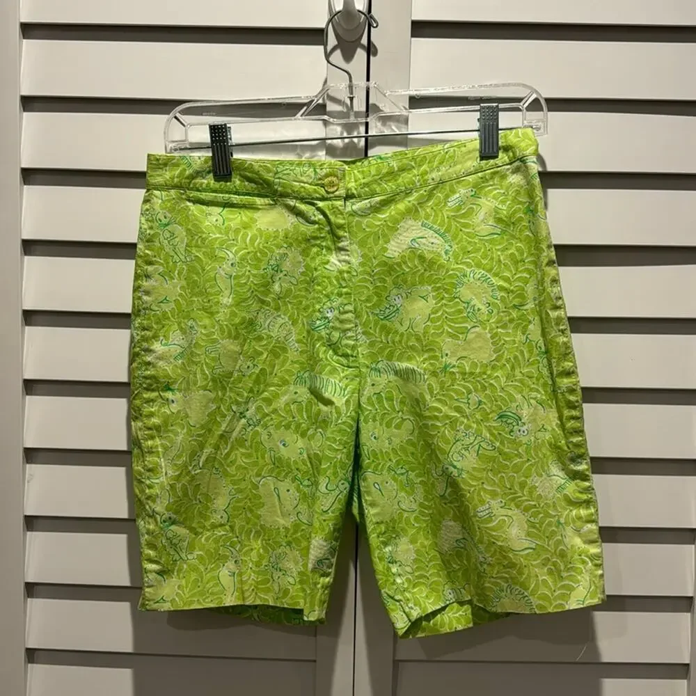 Lilly Pulitzer Pre Loved printed Bermuda Shorts